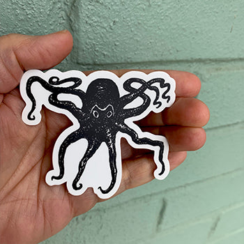 Octopus Kraken Vinyl Sticker