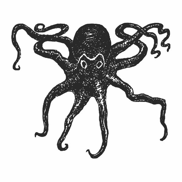 Octopus Kraken T-Shirt - Women's Heather Slate