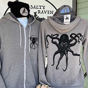  Octopus The Kraken Pullover Hoodie : Clothing, Shoes & Jewelry