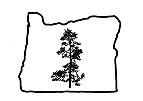 Oregon Pine T-Shirt - Women's True Royal Tri-Blend