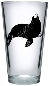 Sea Lion Pint Glass