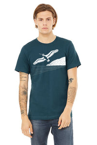 Pelicanza Beach  T-Shirt - Unisex Deep Teal