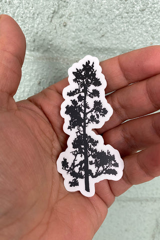 Pine Tree Die-Cut Vinyl Sticker