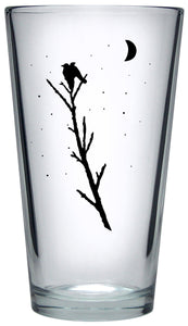 Raven's Moon Pint Glass