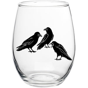 Nature Stemless Wine Glassware Boxed Set of 4 – Salty Raven