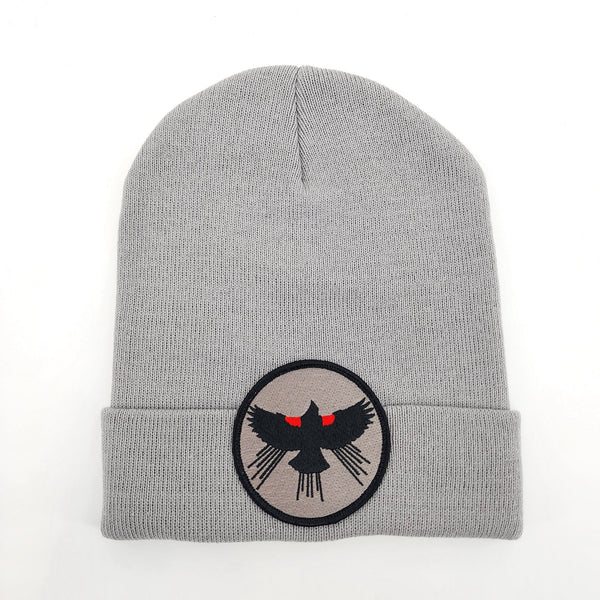 Red Winged Black Bird Caps and Beanies