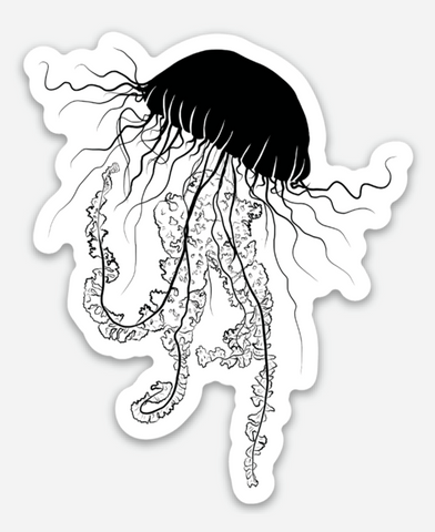 Sashay Jellyfish Die-Cut Vinyl Stickers