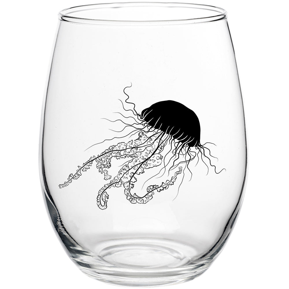 Sashay Jellyfish Stemless Wine Glass