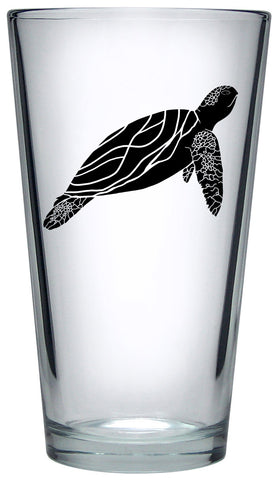 Sea Turtle Pint Glass