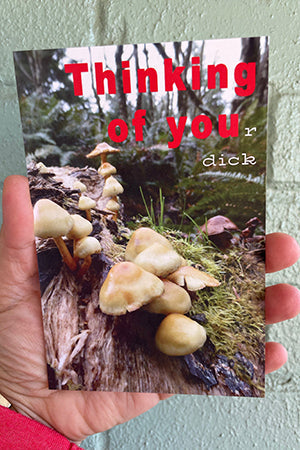 Thinking Of You (UR Dick) Postcard