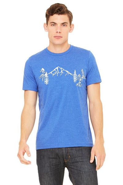 Seasons K Designs Salty Raven Mt Hood Forest Unisex T-Shirt