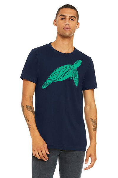 Sea Turtle T-Shirt - Unisex Navy