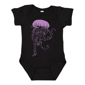 Vogue Jellyfish - Infant Bodysuit Black