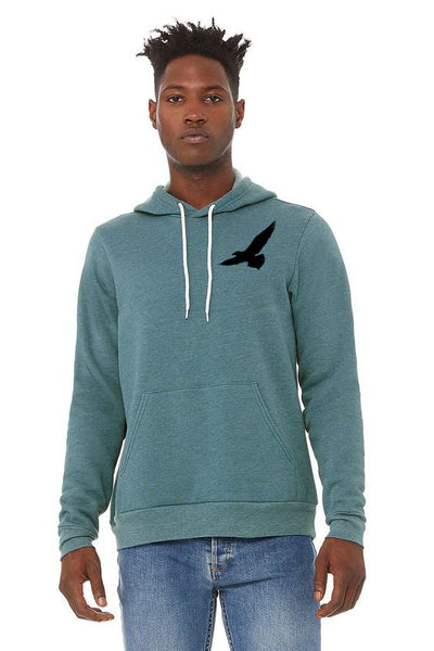 Bay Bounty Ultra Soft Pull Over Hoodie - Unisex Heather Deep Teal