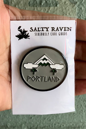 Mt Hood Portland Lapel Pin
