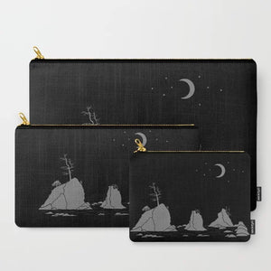 Moon Over Three Graces Home Products - Pouches