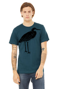 Blue Heron *Limited Edition* T-Shirt - Unisex Deep Teal